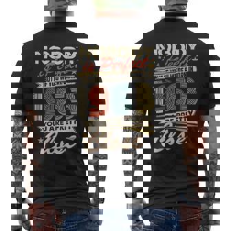 Nobody Is Perfect But If You Were Born In 1963 You Are Pretty Close Men's T-shirt Back Print - Monsterry