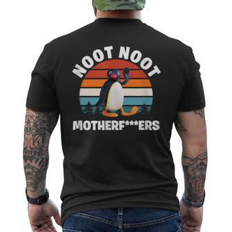 Noot Noot Penguin Lover intage Retro T-Shirt mit Rückendruck - Geschenkecke