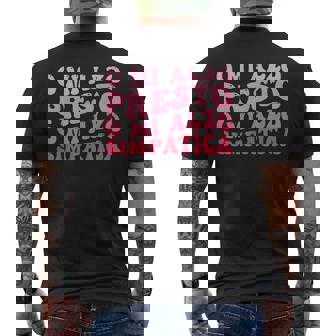 O Mi Alzo Presto O Mi Alzo Simpatica Divertente Scritta T-shirt da uomo con stampa posteriore - Novitaregali