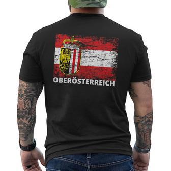 Oberösterreich OberösterreicherIn Österreich Pride Oö S T-Shirt mit Rückendruck - Geschenkecke