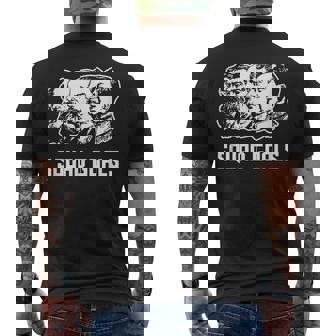 Obiettivi Della Squadra Comunista Comunismo Socialismo Divertente T-shirt da uomo con stampa posteriore - Novitaregali