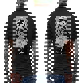 Occulto Gotico Oscuro Satanico Unholy Stregoneria Grunge Emo Goth T-shirt da uomo con stampa posteriore - Novitaregali