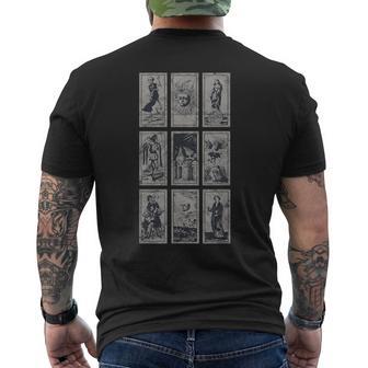 Okkult Tarot Karten Card Occult Esotericintage T-Shirt mit Rückendruck - Geschenkecke