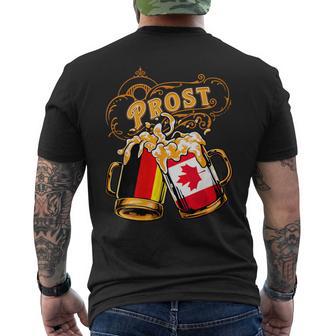 Oktoberfest Wiesn Prost Deutschland Canada T-Shirt mit Rückendruck - Geschenkecke