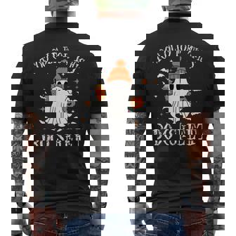 Too Old For This Boo Paper Ghost Halloween For Costume Men's T-shirt Back Print - Thegiftio UK