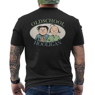 Oldschool Hooligan Max And Moritz T-Shirt mit Rückendruck - Geschenkecke