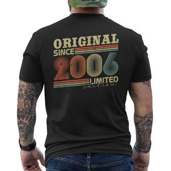 Original Depuis 2006Intage Cadeau D'anniversaire 18 Ans T-shirt imprimé au dos - Cadeauxyz