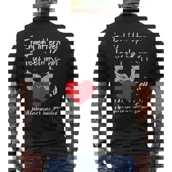 Original Erzgebirge Im Herzen Teufel Im Kopf Und Wahnsinn Im Blut Fun T-shirt imprimé au dos - Cadeauxyz