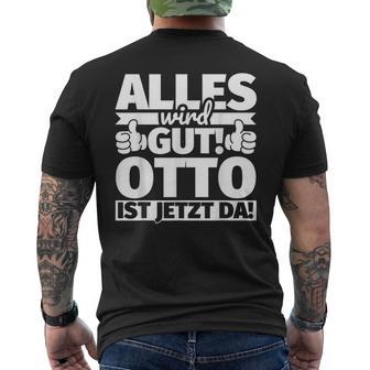 Ottoorname Lustiger Spruch T-Shirt mit Rückendruck - Geschenkecke