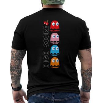 Pac-Man T-Shirt mit Rückendruck - Geschenkecke