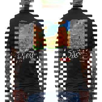 Palermo Sicilia Sicilia Italiana Palermo Camiseta Hombre Estampado Espalda - Regaloses