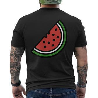Palestine Watermelon T-Shirt mit Rückendruck - Seseable
