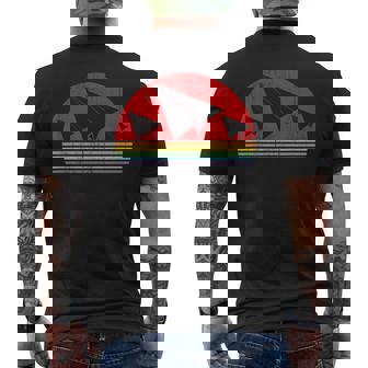 Papier Bâche Silhouetteintage 70S 80S Avion Origami T-shirt imprimé au dos - Cadeauxyz