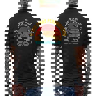 Pensione Pesca Pescatore Pensionato Divertente T-shirt da uomo con stampa posteriore - Novitaregali