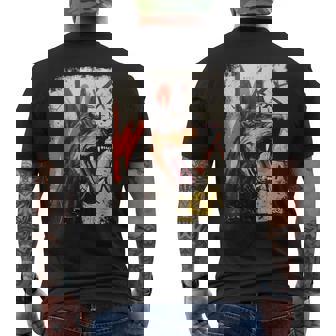 Perro Salvaje Doberman Retrato Dueño Del Perro Doberman Camiseta Hombre Estampado Espalda - Regaloses
