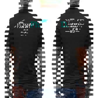 Phinished PhD Degree 2024 Doctor Finished PhD Men's T-shirt Back Print - Thegiftio UK