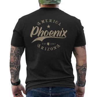 Phoenix Az Arizona T-Shirt mit Rückendruck - Seseable