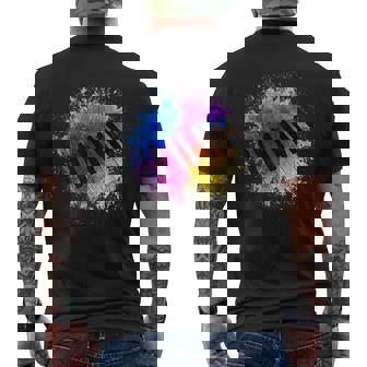Piano Piano Jazz Compositore Tastiera Piano Player T-shirt da uomo con stampa posteriore - Novitaregali