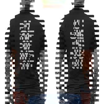 Pine Nut Lover T-Shirts Great For Chefs And Cooks Men's Back Print T-Shirt - Monsterry