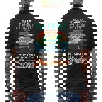 Please Be Patient With Me I'm From The 1900S Vintage Men's T-shirt Back Print - Thegiftio
