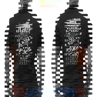 Plumbers Don't Need To Argue They're Always Right Plumber Men's T-shirt Back Print - Thegiftio UK