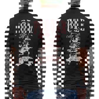 Poodle Agility Club Vip Member Exclusive Men's T-shirt Back Print - Monsterry
