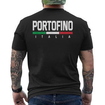 Portofino Italy Italian Souvenir Italia T-Shirt mit Rückendruck - Geschenkecke