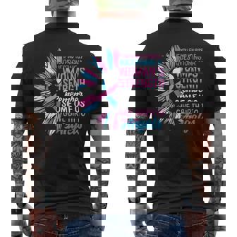 Pregnancy Infant Loss Awareness Strength Mommy Of Angel Men's T-shirt Back Print - Monsterry