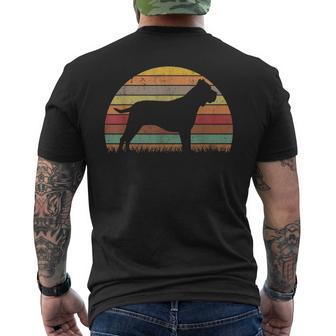 Presa Canario Retrointage Dogo Canario Camiseta Hombre Estampado Espalda - Regaloses