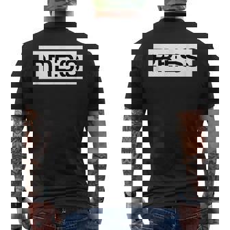 Press Reporter Media Journalist Breaking News Blogger Men's T-shirt Back Print - Seseable