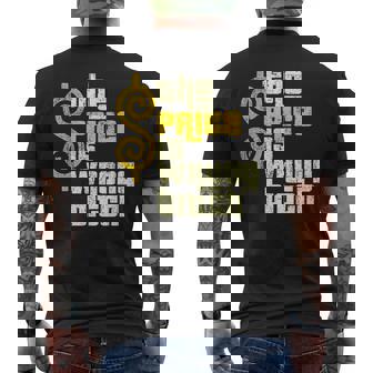 The Price Is Wrong Bitch Humor Men's T-shirt Back Print | Seseable UK