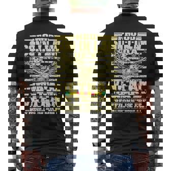 Proud Son-In-Law Of A Vietnam Veteran Freedom Isn't Free Men's T-shirt Back Print - Monsterry