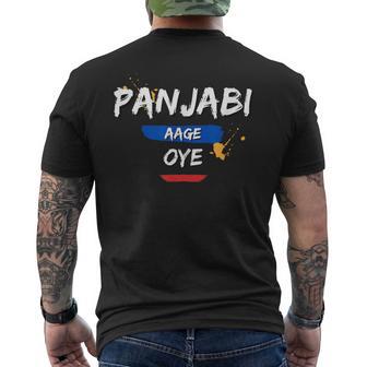 Punjabi Sage Oye Colourful Panjabi Aa Gaye Oye Diljit Dosanjh T-Shirt mit Rückendruck - Geschenkecke