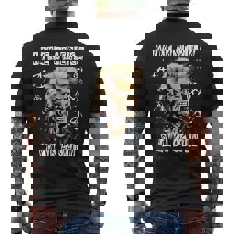 Punk Trump Make America Punk Rock Again Men's T-shirt Back Print - Monsterry