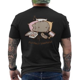 Pusheen Purrfect Weekend T-Shirt mit Rückendruck - Geschenkecke