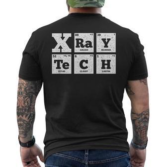 Radiologist Xray Tech Periodensystem Labor Geschenk T-Shirt mit Rückendruck - Geschenkecke