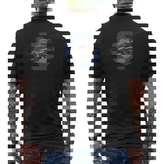 Raf Ch-47 Chinook Helicopter Men's T-shirt Back Print - Thegiftio UK