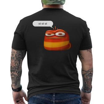 Red Larva Oi Oi Oi T-shirt imprimé au dos - Cadeauxyz