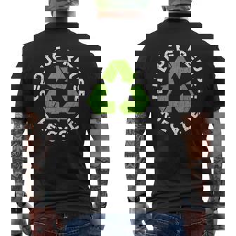 Reduce Reuse Recycle Earth Day 2023 Men's T-shirt Back Print - Thegiftio UK