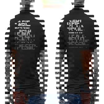Regalo De Gabriel Camiseta Hombre Estampado Espalda - Regaloses