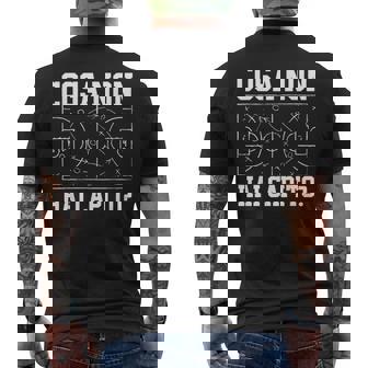 Regalo Divertente Basket Giocatore E Allenatore Di Basket T-shirt da uomo con stampa posteriore - Novitaregali