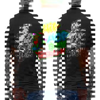 Regalo Hiphop Para Chicos Y Niñas Estilo Libre Graffiti Music Camiseta Hombre Estampado Espalda - Regaloses