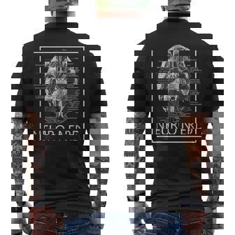Regalo Per Neuroscienze Cerebrali Nervi Cranici Anatomia Neuro Nerd T-shirt da uomo con stampa posteriore - Novitaregali