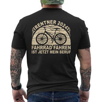 Rente 2024 Bicycle T-Shirt mit Rückendruck - Geschenkecke