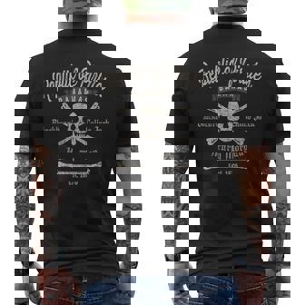 Republic Of The Pirates Nassau Cool Vintage Men's T-shirt Back Print - Thegiftio UK
