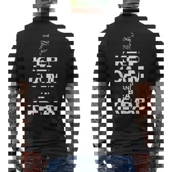 Reste Calme Et Mange Du Döner Kebab T-shirt imprimé au dos - Cadeauxyz
