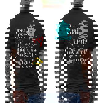 Retired And Cruising Throush Life One Port At A Time Men's T-shirt Back Print | Seseable UK