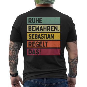 In Retro Colours T-Shirt mit Rückendruck - Geschenkecke