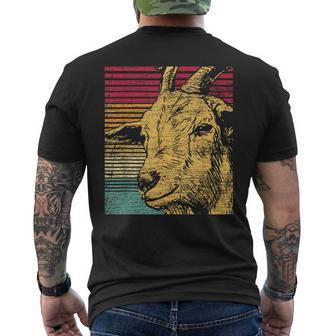 Retro Goat T-Shirt mit Rückendruck - Geschenkecke