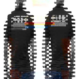 Rétrointage 70S 80S Style Feurs France T-shirt imprimé au dos - Cadeauxyz